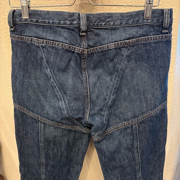 DIESEL Women Blue Button Fly Flared Boho Jeans Size 31-Fits Small-Made in Italy - Picture 6 of 10